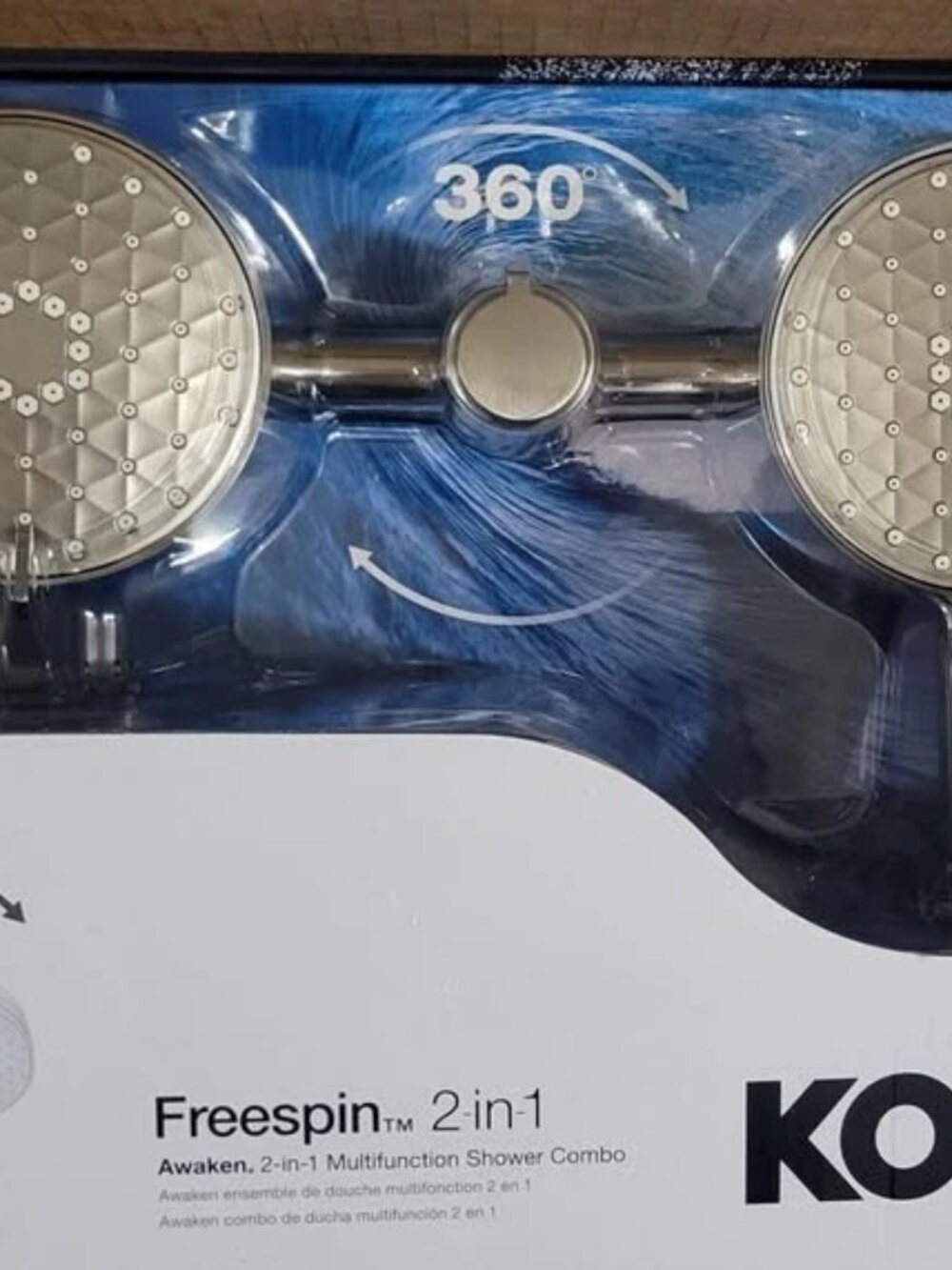 BRAND NEW IN BOX - Kohler Awaken 2-in-1 Multifunction Shower Combo